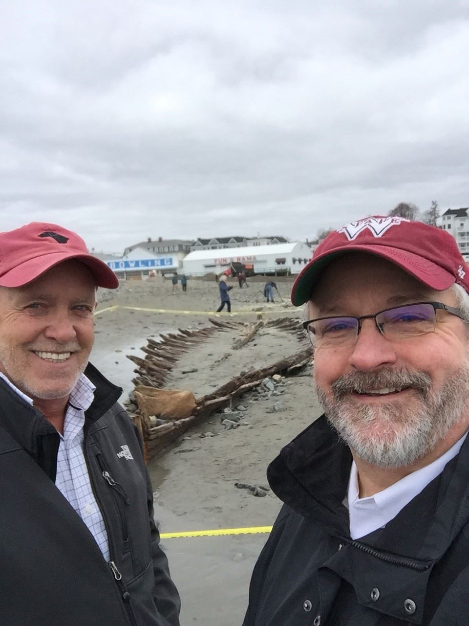 Short Sands Shipwreck with Mike